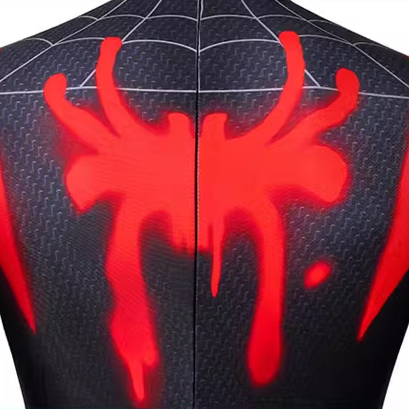 Miles Black Jumpsuit Cosplay Costume