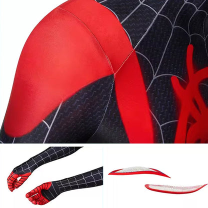 Miles Black Jumpsuit Cosplay Costume