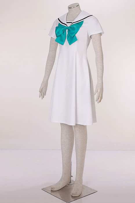 Cardcaptor Sakura Kinomotosakura 5th Version White Sailor Cosplay Costumes
