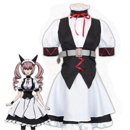 Steins;Gate 0 Akiha Rumiho Maid Cosplay Costume Full Sets