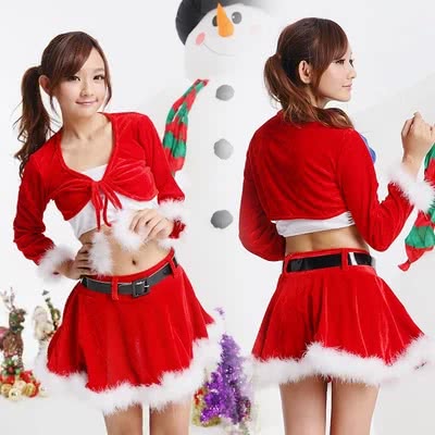 The latest Christmas costumes stage uniform performance clothings for women