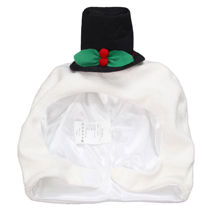 2015 New Style White Children Christmas Costume with Red Copper-nose  Snowman Suit