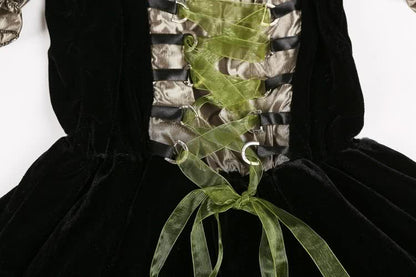 Sexy Lace Witch Dress Halloween Costumes