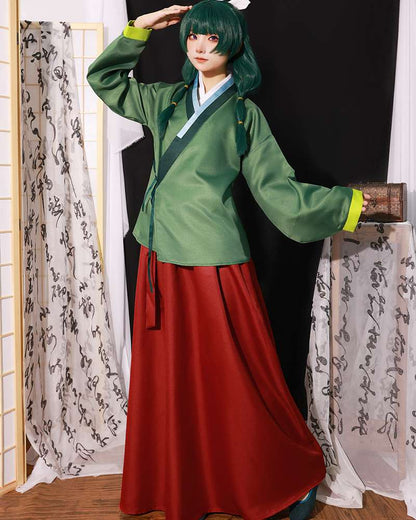 ¡¾Size: XS-3XL¡¿The Apothecary Diaries MaoMao Cosplay Costume