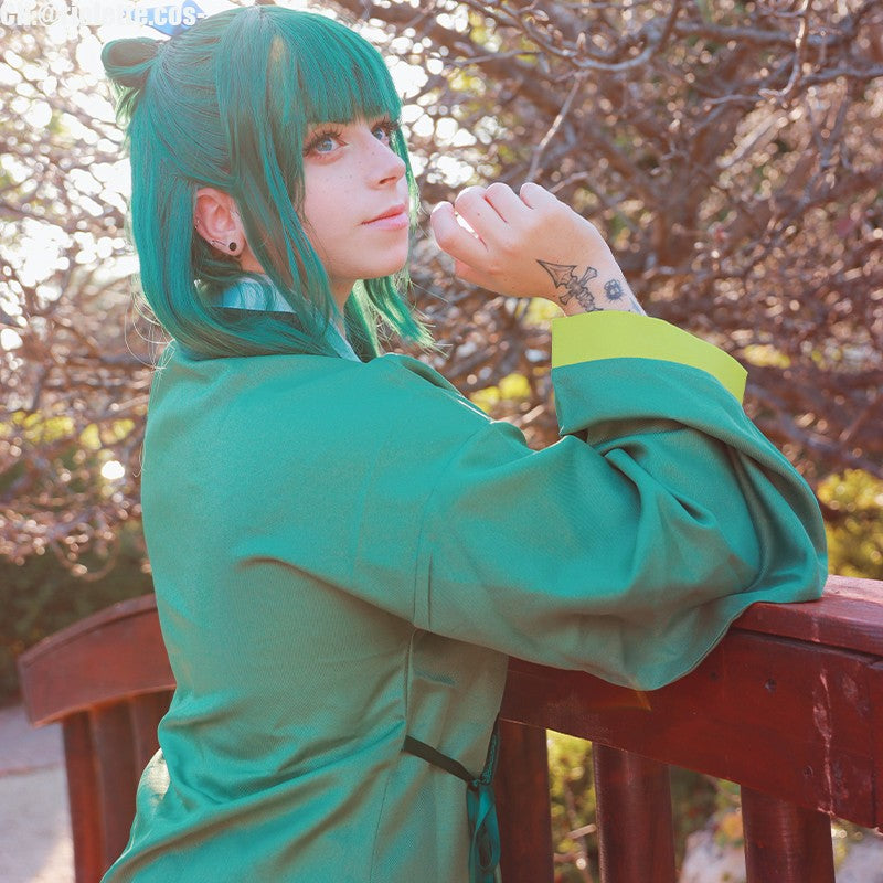 The Apothecary Diaries MaoMao Cosplay Wigs Green Cosplay Wigs