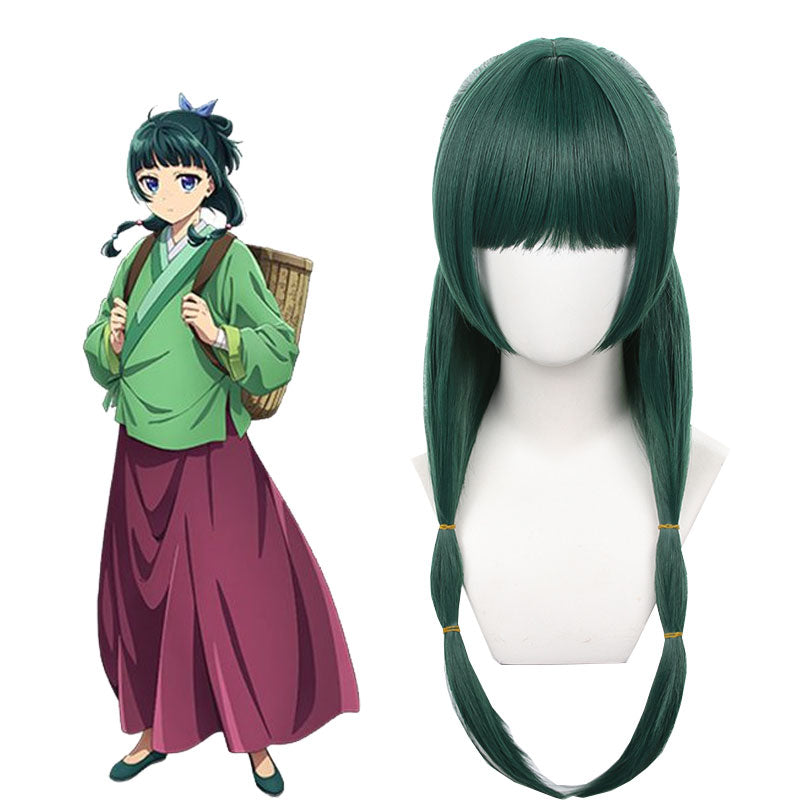 The Apothecary Diaries MaoMao Cosplay Wigs Green Cosplay Wigs