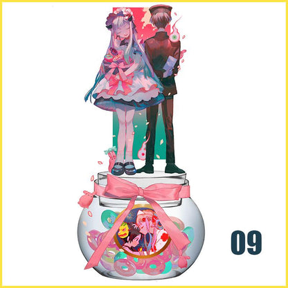 Toilet-Bound Hanako-kun Double Flash Badge & Coloured Paper 8 Style
