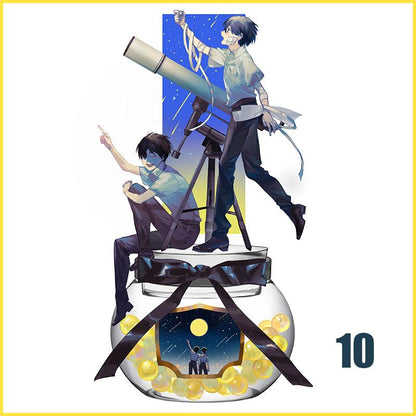 Toilet-Bound Hanako-kun Double Flash Badge & Coloured Paper 8 Style