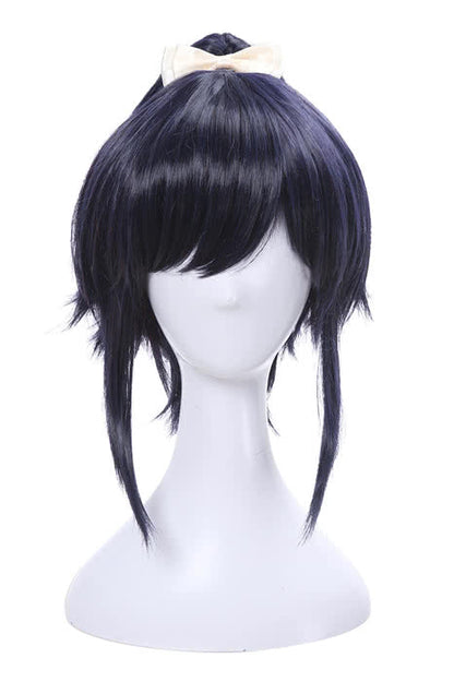 30cm Touken Ranbu Yamatonokami Yasusada Cosplay Wigs Dark Blue Man Wigs