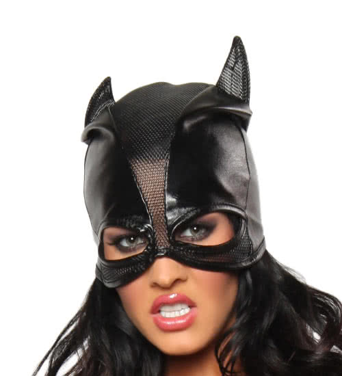 New Fashion Sexy Catwoman Halloween Costumes with Mask of Superhero