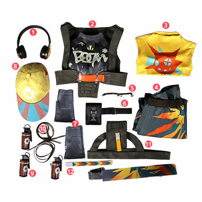 omgcos Valorant Raze Cosplay Costume