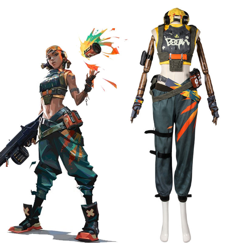 omgcos Valorant Raze Cosplay Costume