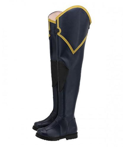 Valorant Viper Deep Blue Shoes Cosplay Boots