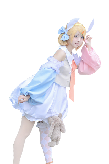 Vocaloid Kagamine Rin & Len  Lost Forest and Rabbit Cosplay Costumes