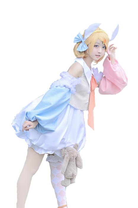 Vocaloid Kagamine Rin & Len  Lost Forest and Rabbit Cosplay Costumes