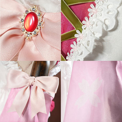 Vocaloid 2025 Sakura Virtual Idol Cosplay Costume