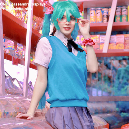 Anime Idol Virtual Idol 16th Anniversary JK Cosplay Costume