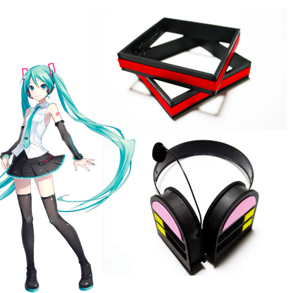 Virtual Idol Cosplay Earphone Headwear Props