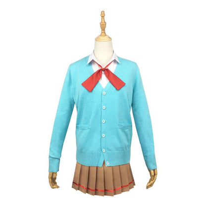 We Never Learn!: Bokuben Furuhashi Fumino Uniform Cosplay Costume