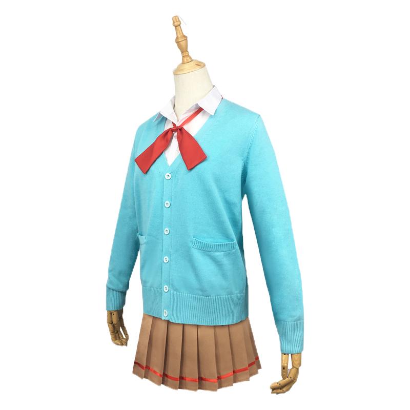 We Never Learn!: Bokuben Furuhashi Fumino Uniform Cosplay Costume