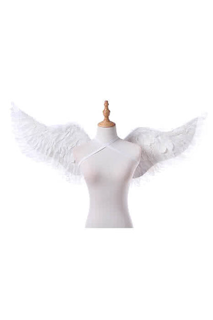 White Good Quality Anime Cosplay Wings