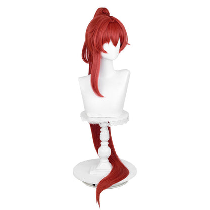 Wuthering Waves Yinlin Long Red Cosplay Wig