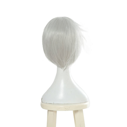 The Promised Neverland Norman Short Gray Cosplay Wigs