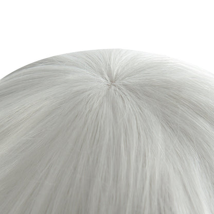 The Promised Neverland Norman Short Gray Cosplay Wigs