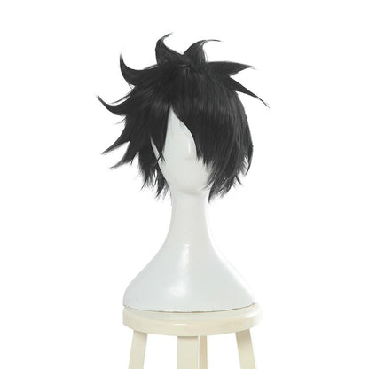The Promised Neverland Ray Black Short Cosplay Wigs