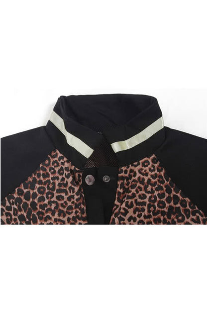 Yuri on Ice Yuri Plisetsky Daily Wear Leopard Print  Sports Suits Cosplay Costumes