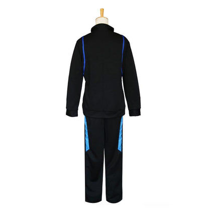 Yuri on Ice Yuri Katsuki Cosplay Costumes Dark Blue Sportswear Suits