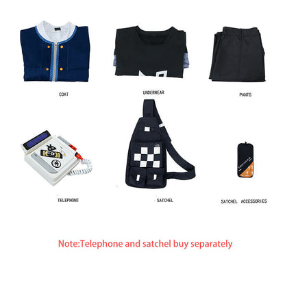 Zenless Zone Zero Wise Male Cosplay Costume