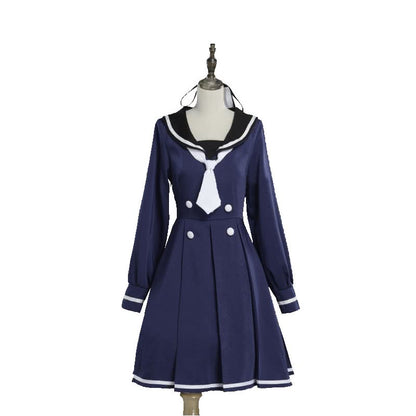 ZOMBIE LAND SAGA Konno Junko Uniform Dress Cosplay Costume