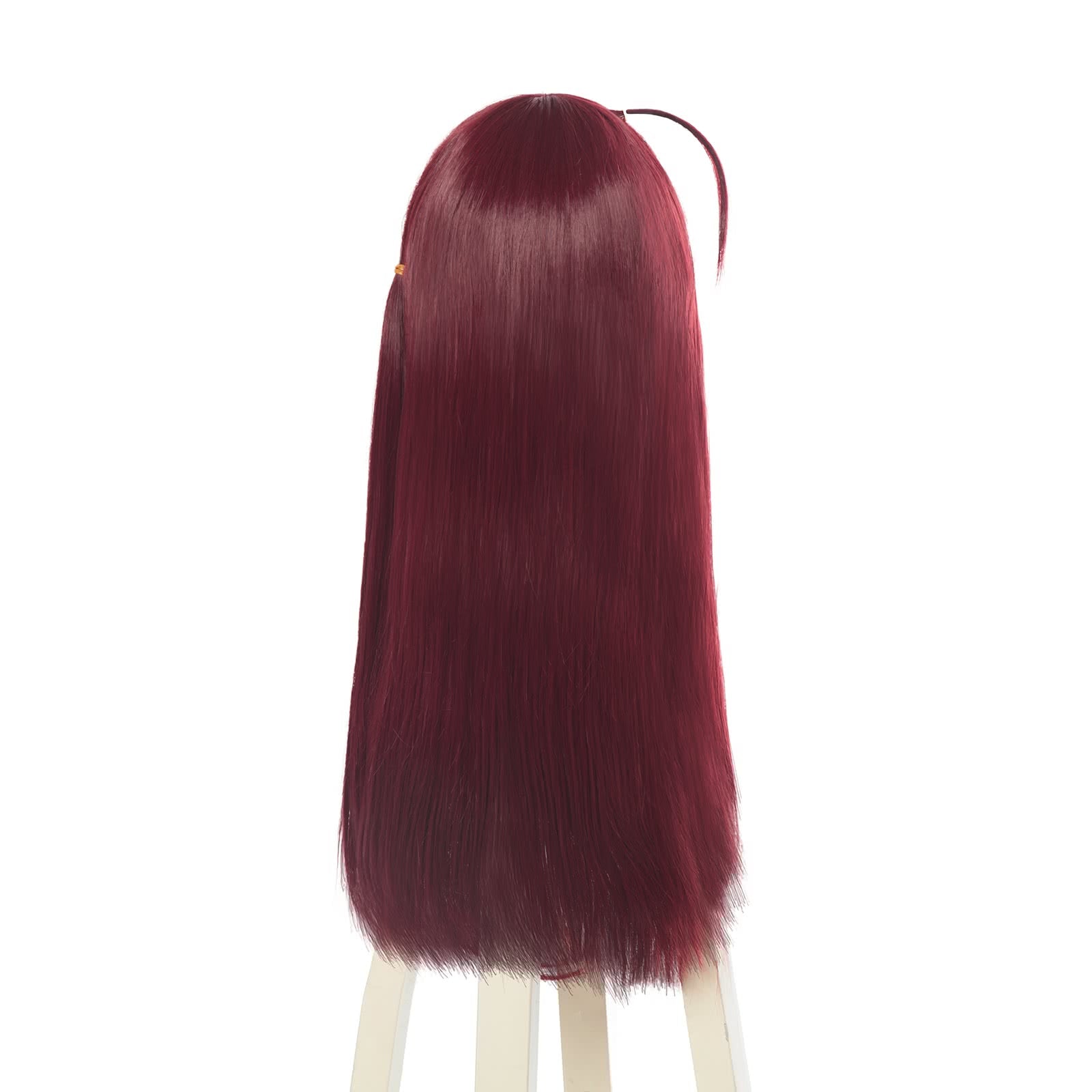 ZOMBIE LAND SAGA Minamoto Sakura Red Long Cosplay Wigs
