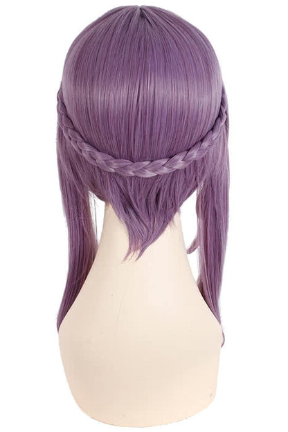 30CM Seraph Of The End Shinoa Hiragi Purple Styled Cosplay Wig