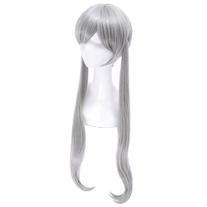 Zootopia Judy  Grey Long Anime Cosplay Wigs ZY197B