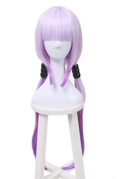 Miss Kobayashi's Dragon Maid Kanna Kobayashi Synthetic Long Purple Anime Cosplay Wigs