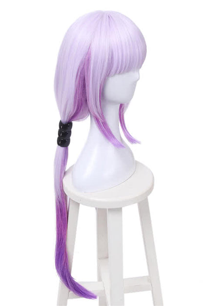 Miss Kobayashi's Dragon Maid Kanna Kobayashi Synthetic Long Purple Anime Cosplay Wigs