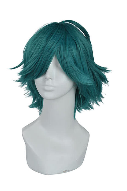 King of Glory Zhuang Zhou Short Green Cool Game Cosplay Wigs