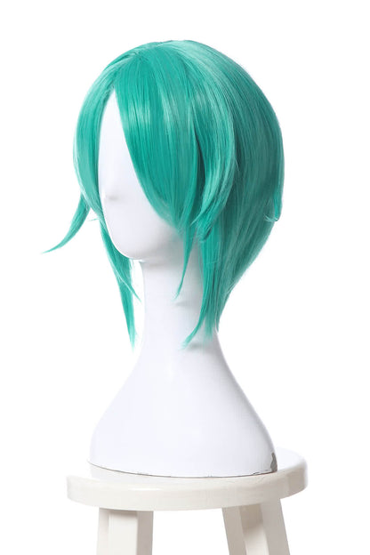 Houseki no Kuni Phos Cosplay Wigs Land of the Lustrous Short Green Synthetic Anime Wigs