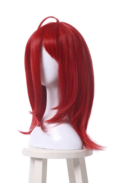 Houseki no Kuni Cinnabar Cosplay Wigs Anime Land of the Lustrous Long Red Costume Wigs