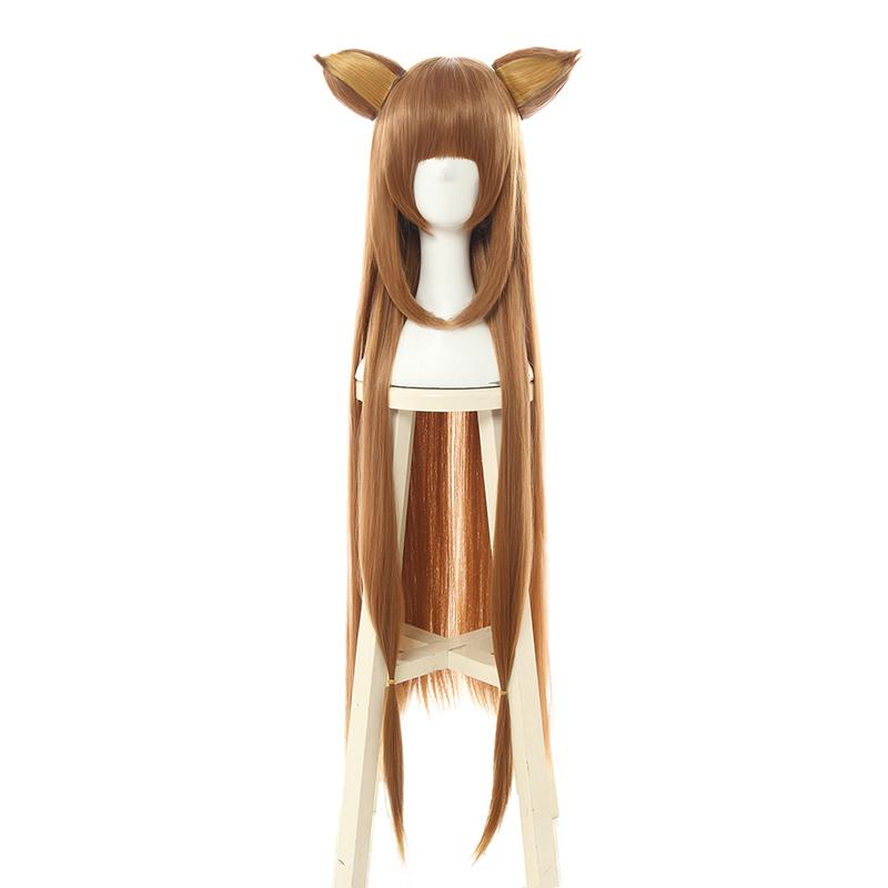 The Rising of the Shield Hero Raphtalia Brown Long Cosplay Wigs