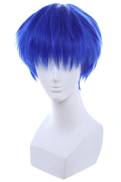 25cm Dark Blue Short Rei Ryugazaki Cosplay Wig