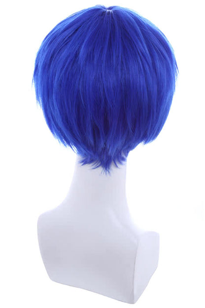 25cm Dark Blue Short Rei Ryugazaki Cosplay Wig