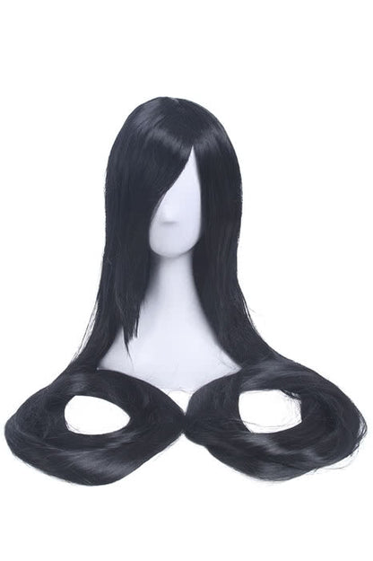 150cm Supper Long Straight Black Cosplay Party Wigs