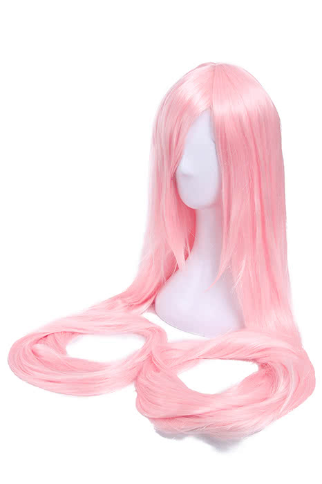 150cm Supper Long Straight Light Pink Cosplay Party Wigs
