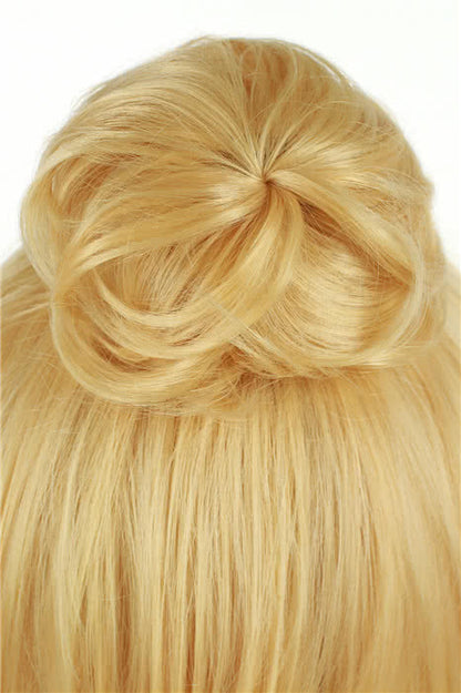 Fairy Tinker Bell Medium Long Blonde Female Cosplay Wigs