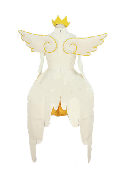 Cardcaptor Sakura Sakura Kinomoto Shapeshift Yellow Dress Cosplay Costumes